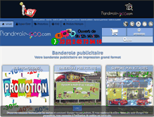 Tablet Screenshot of banderole-eco.com